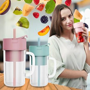Bærbar trådløs blender med sugerør | BLENDZY