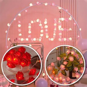 LED-roselyskæde (2 m) | LUMEROSE