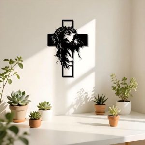 Moderne metalvægkors | JESUMET