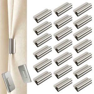 Luk gardinernes mellemrum - 20 magnetiske par | MAGCLIPY